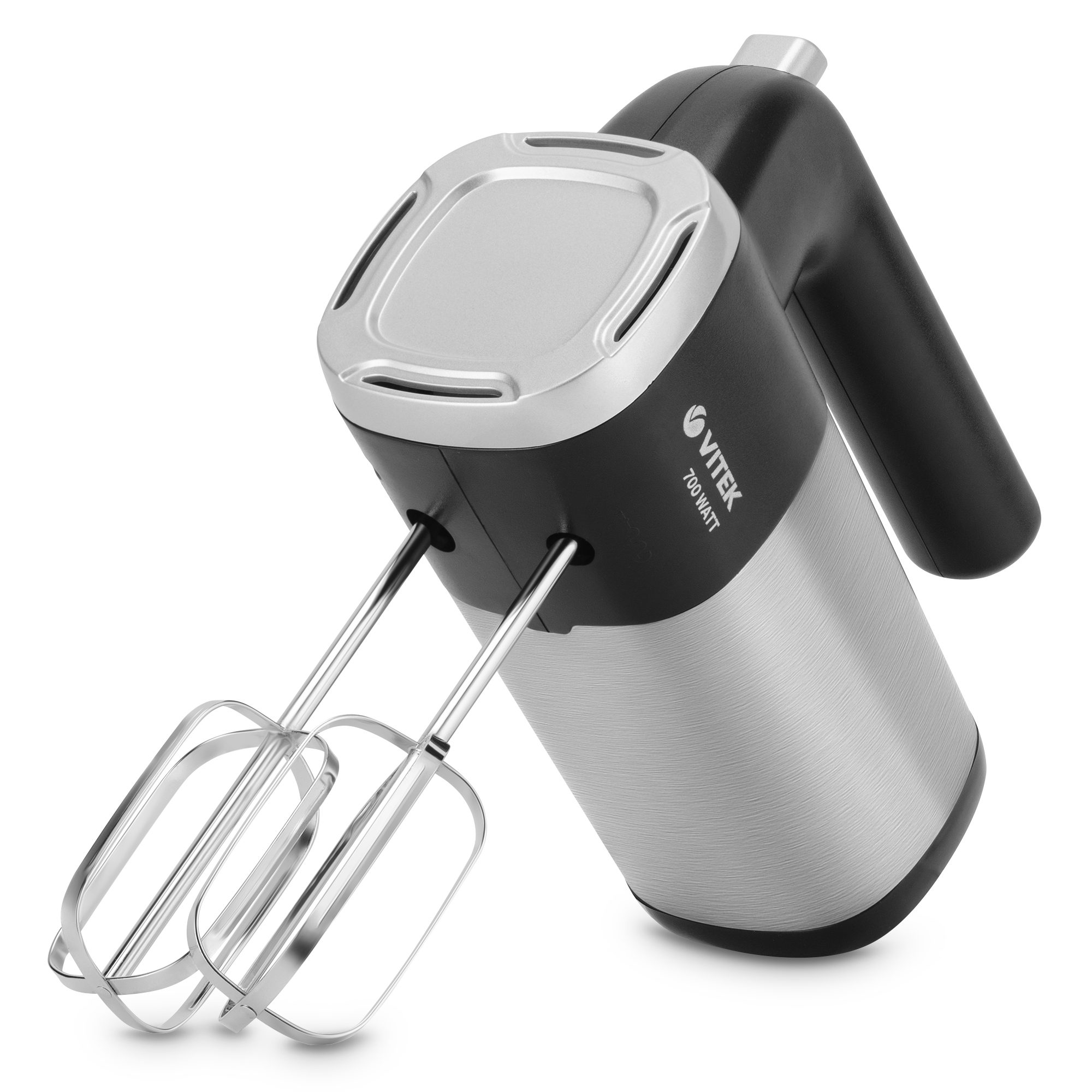 

Миксер ручной VITEK VT-1400 700 Вт, серебристый/черный (VT-1400), VT-1400