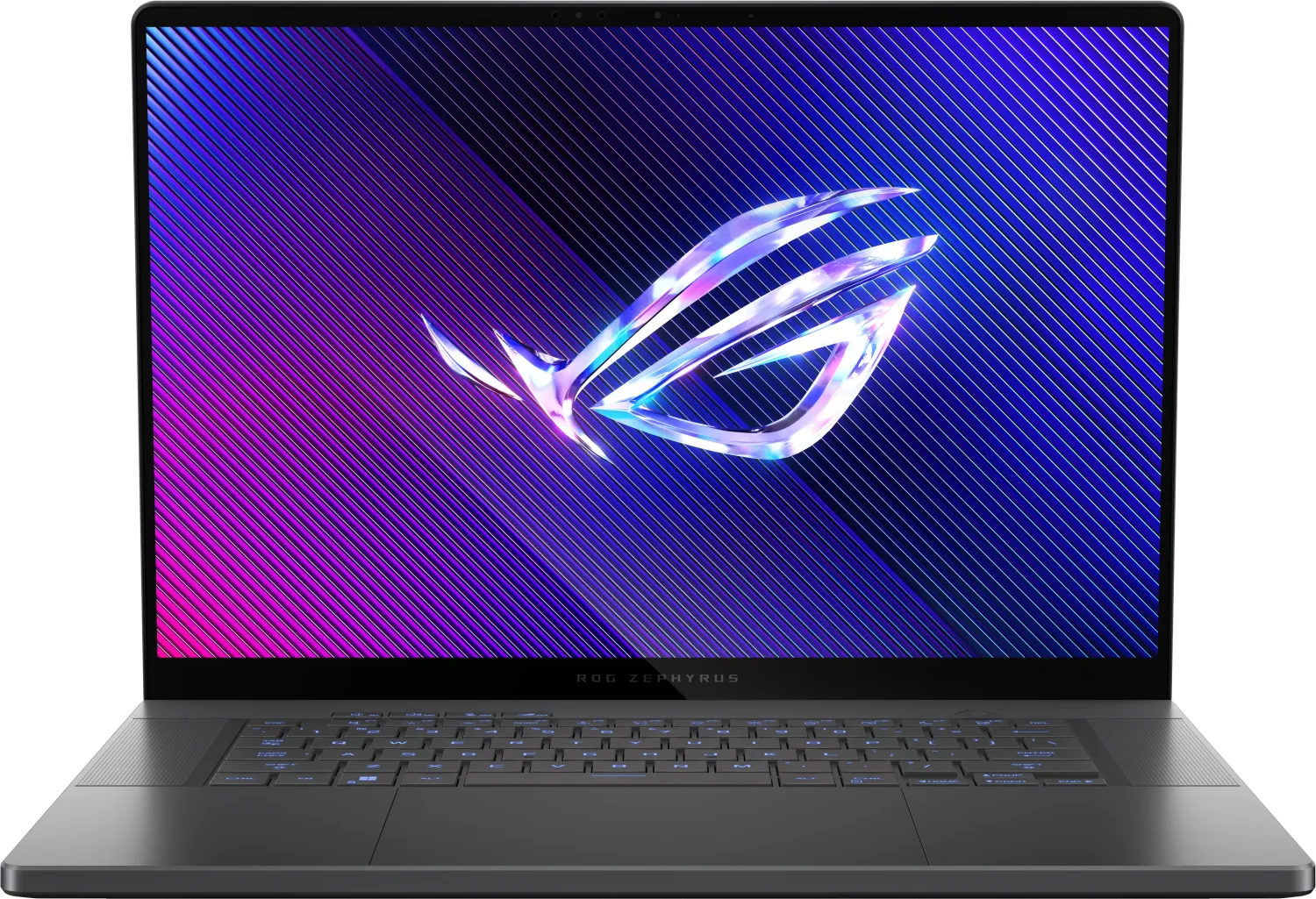 

Ноутбук ASUS ROG Zephyrus G16 GU605MV-QR085 16" OLED 2560x1600, Intel Core Ultra 7 155H 1.4 ГГц, 16Gb RAM, 1Tb SSD, NVIDIA GeForce RTX 4060-8Gb, без OC, серый (90NR0IT1-M00320), GU605MV-QR085