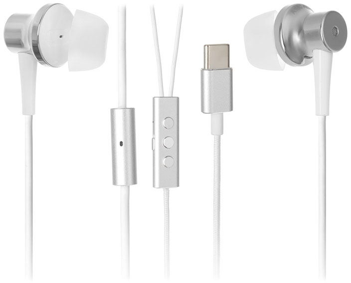 

Проводная гарнитура Xiaomi Type-C Earphones, белый (BHR8931GL), Type-C Earphones