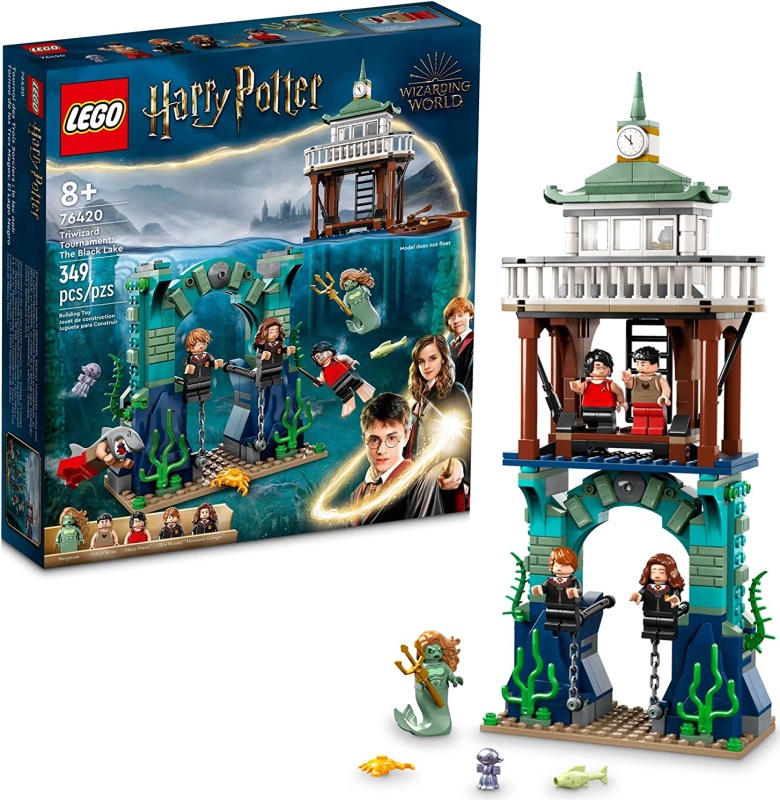 

Конструктор LEGO Harry Potter Турнир трех волшебников: Черное озеро, деталей: 349 (76420), Harry Potter Турнир трех волшебников: Черное озеро