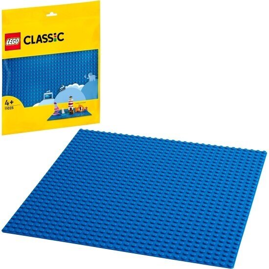

Конструктор LEGO Classic Синяя базовая пластина, деталей: 1 (11025), Classic Синяя базовая пластина