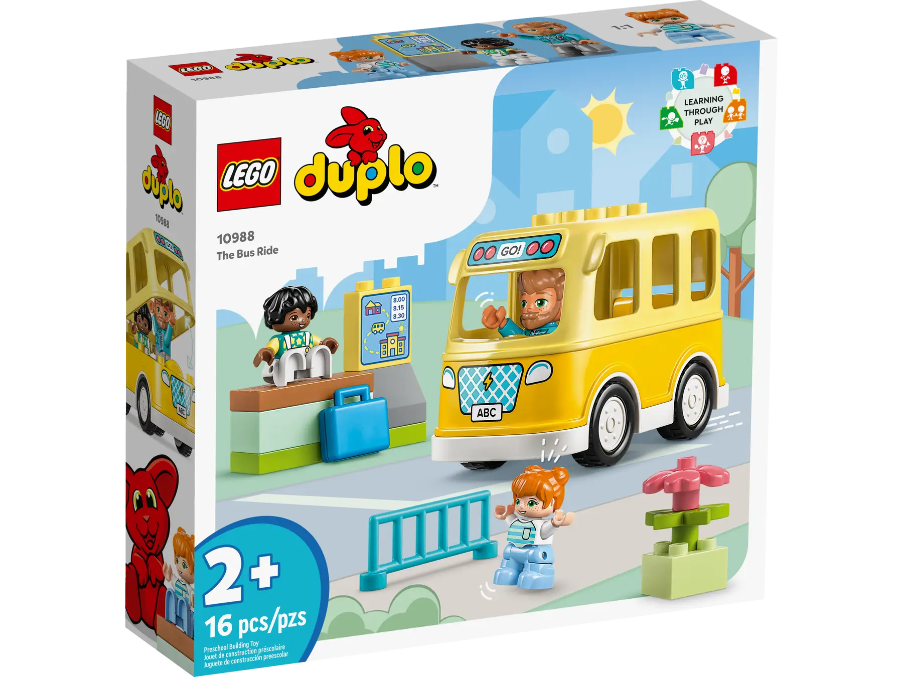 

Конструктор LEGO Duplo Поездка на автобусе, деталей: 16 (10988), Duplo Поездка на автобусе
