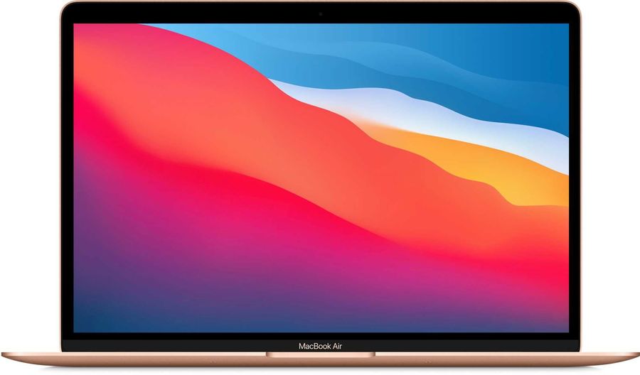 

Ноутбук Apple MacBook Air 13.3" IPS 2560x1600, Apple M1, 8Gb RAM, 256Gb SSD, MacOS, золотистый (MGND3PA/A)
