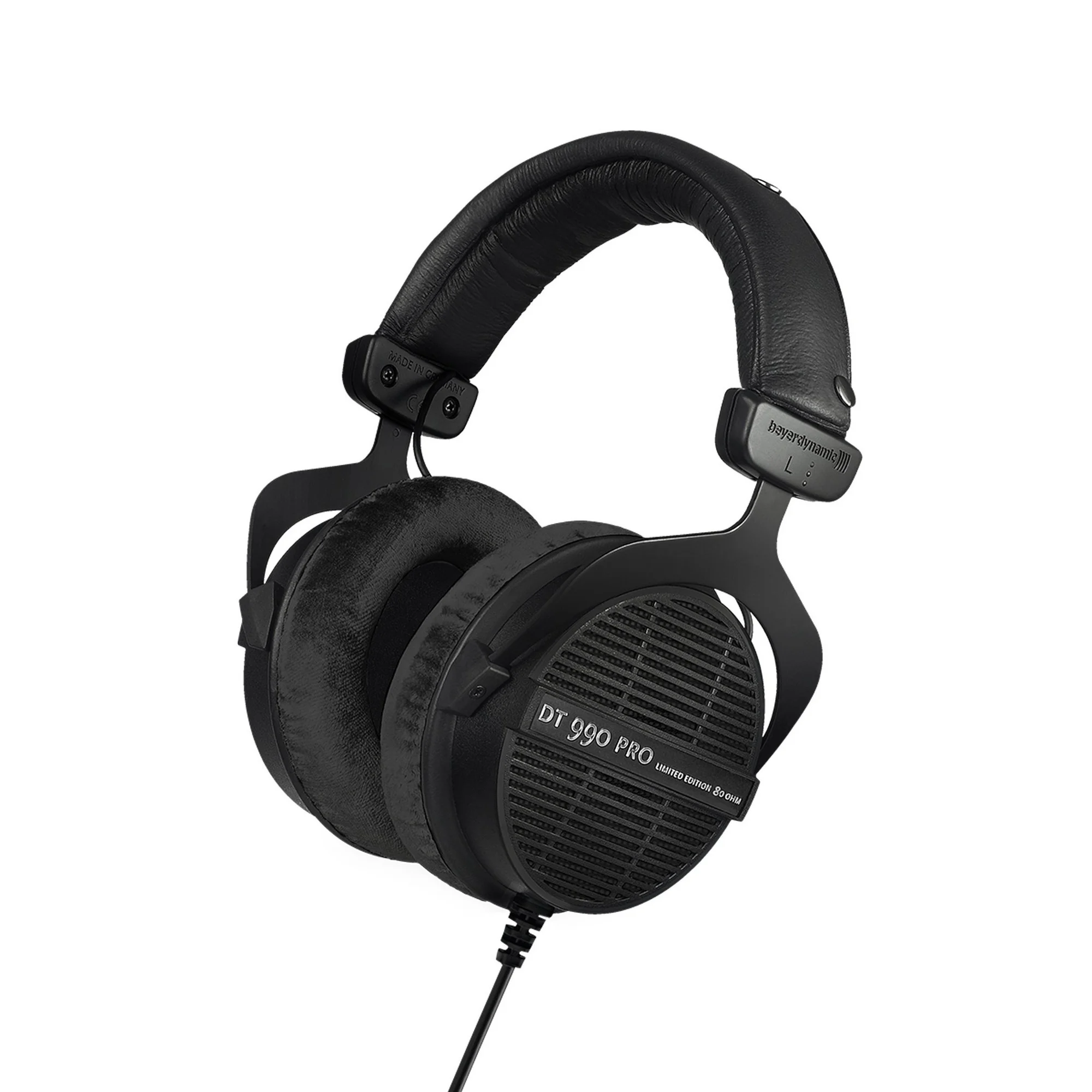 Проводные наушники BEYERDYNAMIC DT 990 PRO 80 OHMS, jack 3.5 мм, черный (DT 990 PRO 80 OHMS)