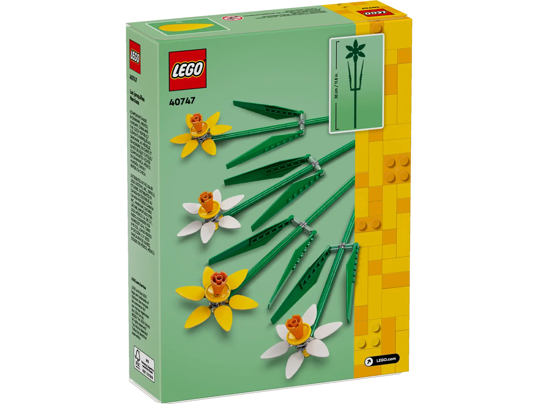

Конструктор LEGO Creator Нарциссы, деталей: 216 (40747), Creator Нарциссы