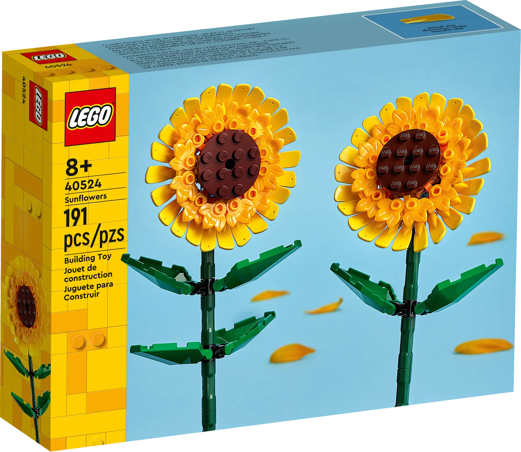 

Конструктор LEGO Creator Подсолнухи, деталей: 191 (40524), Creator Подсолнухи