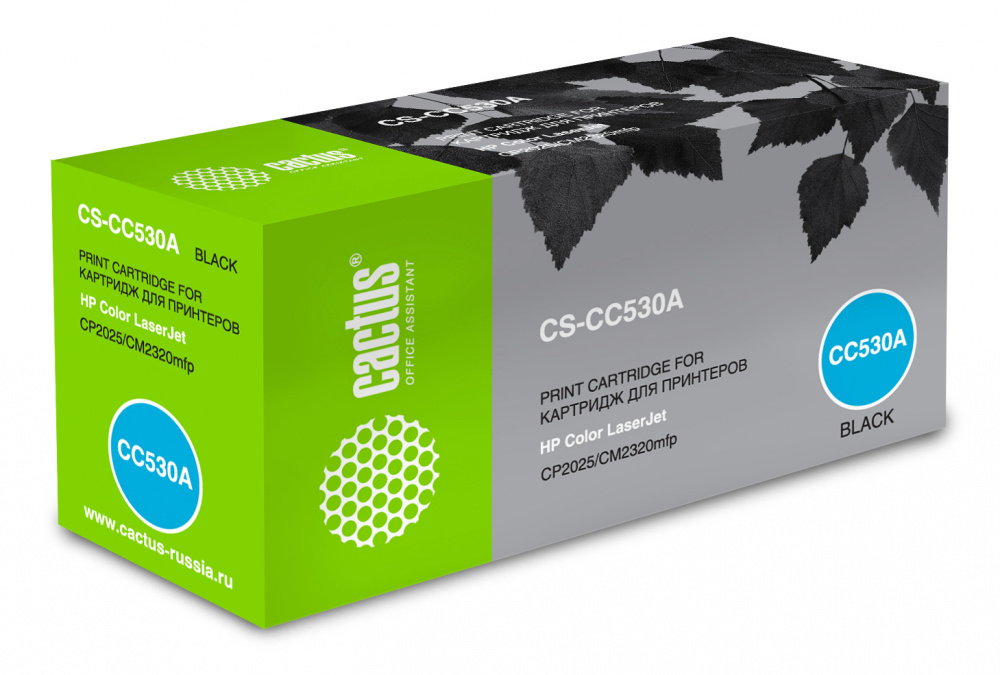 

Картридж лазерный Cactus CS-CC530A (CC530A), черный, 3500 страниц, совместимый, для CLJ CP2025 / CM2320nf / CM2320fxi / CP2025n / CP2025dn