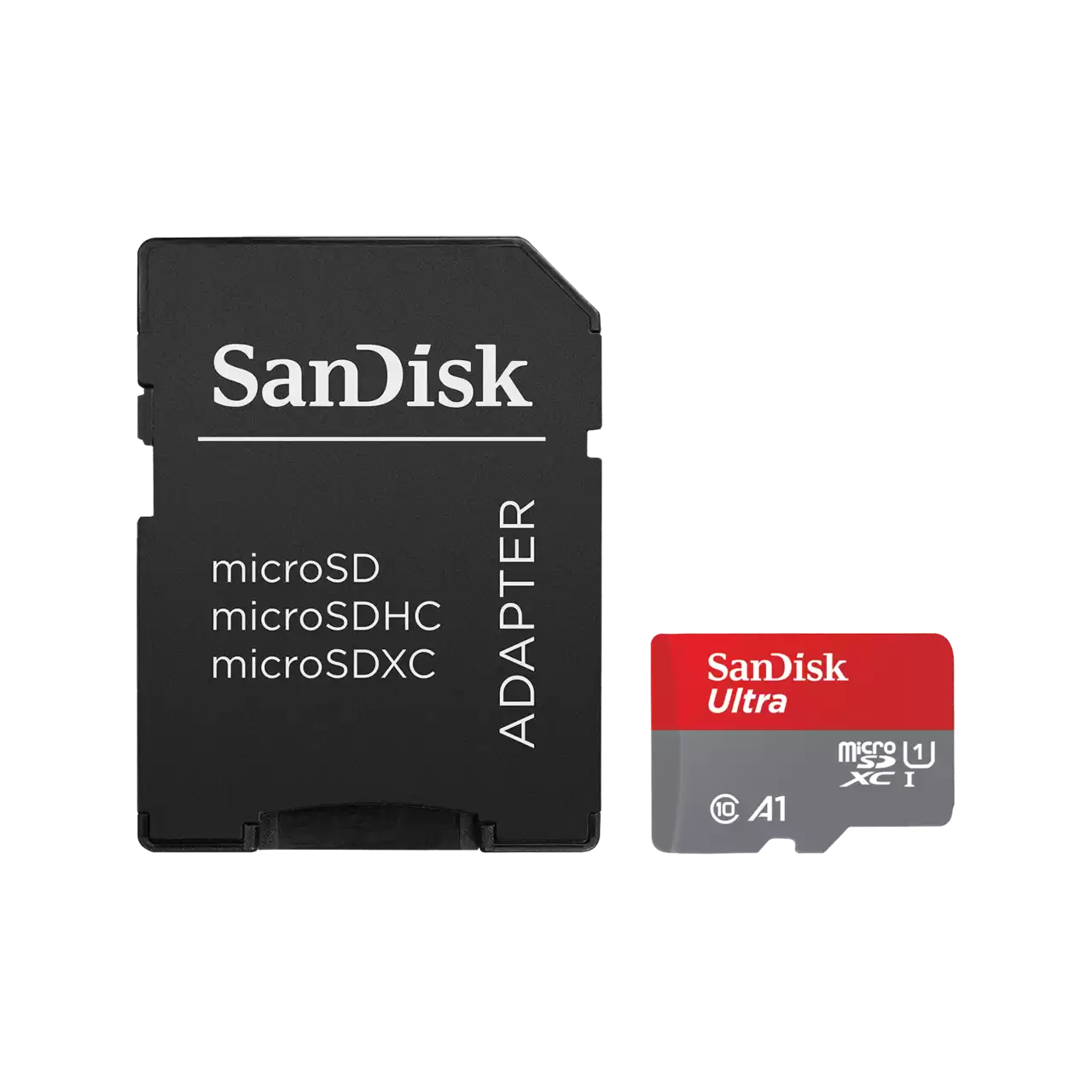 Карта памяти 256Gb microSDXC Sandisk Ultra Class 10 UHS-I U1 A1 + адаптер (SDSQUAC-256G-GN6MA)