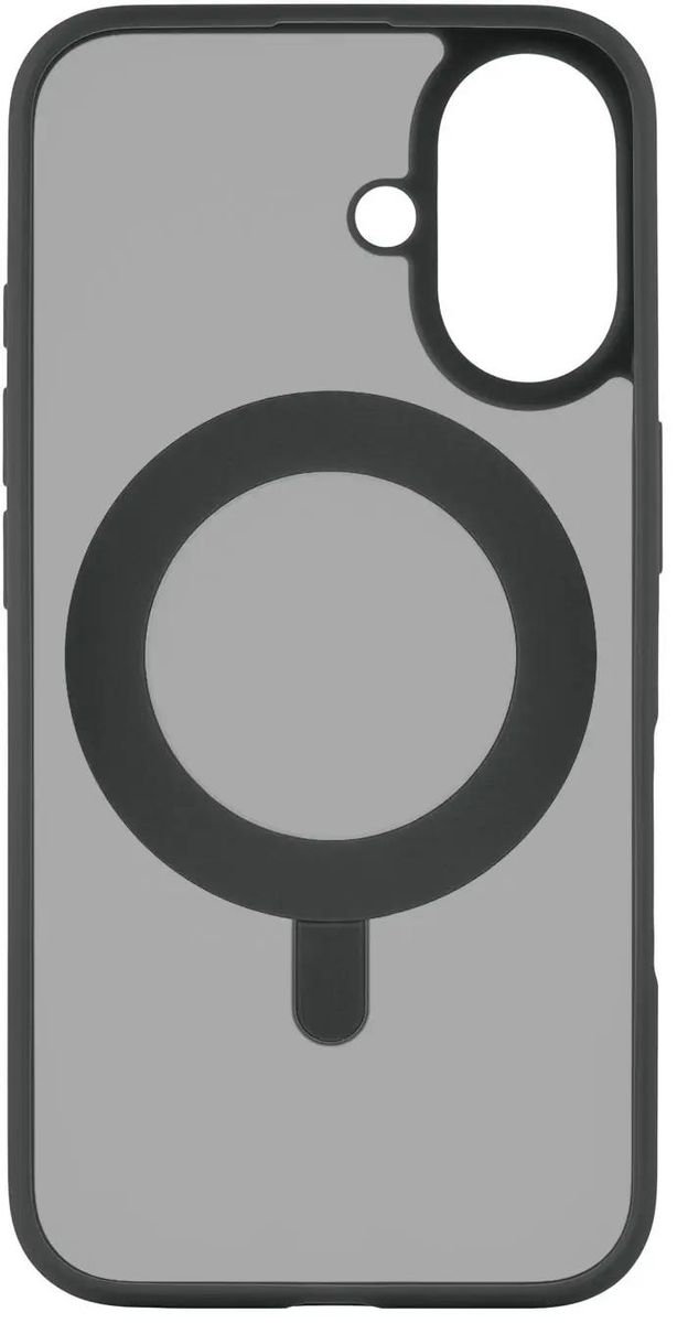

Чехол-накладка UBEAR Clip 360 для смартфона Apple iPhone 16, поликарбонат/термопластичный полиуретан, черный (CS437BL61RG-I24M)