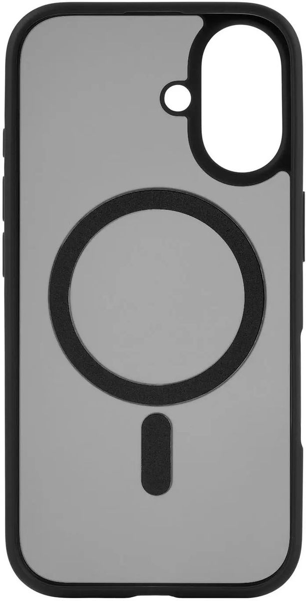 

Чехол-накладка UBEAR Cloud для смартфона Apple iPhone 16, поликарбонат/термопластичный полиуретан, черный (CS427BL61MT-I24M)