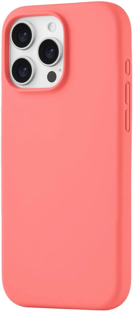 

Чехол-накладка UBEAR Touch для смартфона Apple iPhone 16 Pro Max, силикон/микрофибра, коралловый (CS423CR69PTH-I24M)
