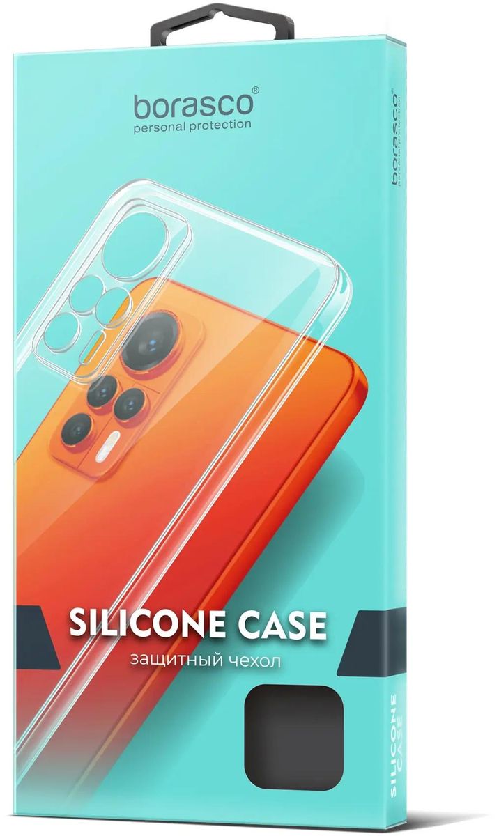 

Чехол-накладка BoraSCO для смартфона Apple iPhone 16 Plus, силикон, прозрачный (73520)