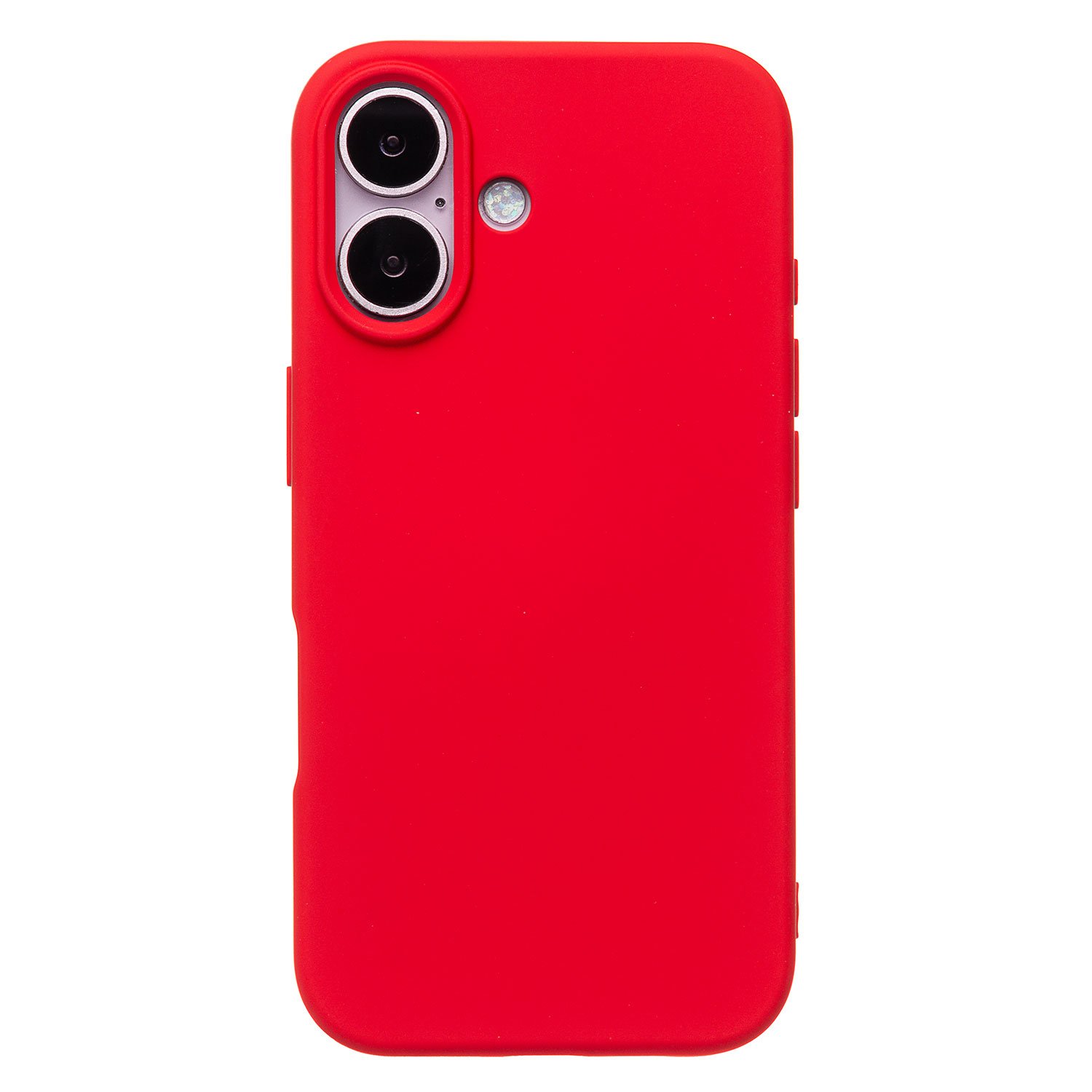 

Чехол-накладка Activ Full Original Design для смартфона Apple iPhone 16, силикон, красный (234477)