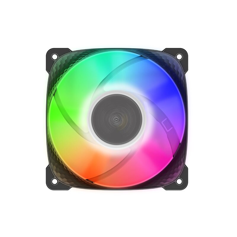 

Вентилятор Geometric Future Squama 3805B Single Pack, 120 мм, 2500rpm, 40 дБ, 4-pin PWM, 1шт, черный, ARGB подсветка (GF_SQM-3805B-SP), 3805B Single Pack