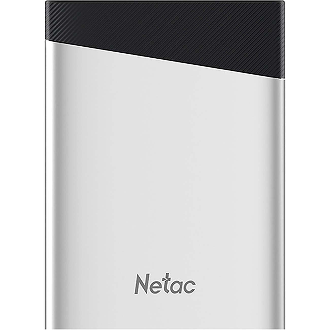 

Внешний SSD Netac Z6S 960Gb, 2.5", USB Type-C, серебристый (NT01Z6S-960G-32SL), Z6S