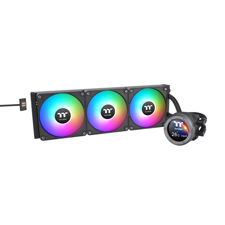 Жидкостное охлаждение Thermaltake TH420 V2 Ultra EX ARGB Sync, 3x140 мм