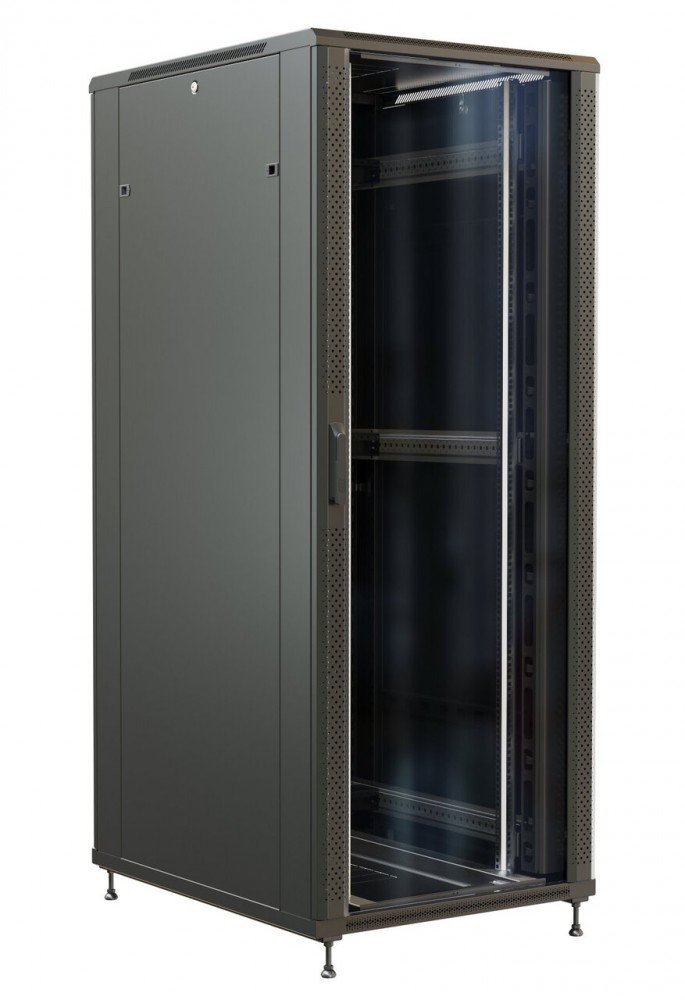 

Шкаф серверный напольный 22U 600x1000 мм, стекло/металл, черный, разборный, WRline WR-TT-2261-AS-RAL9004 (WR-TT-2261-AS-RAL9004), WR-TT-2261-AS-RAL9004