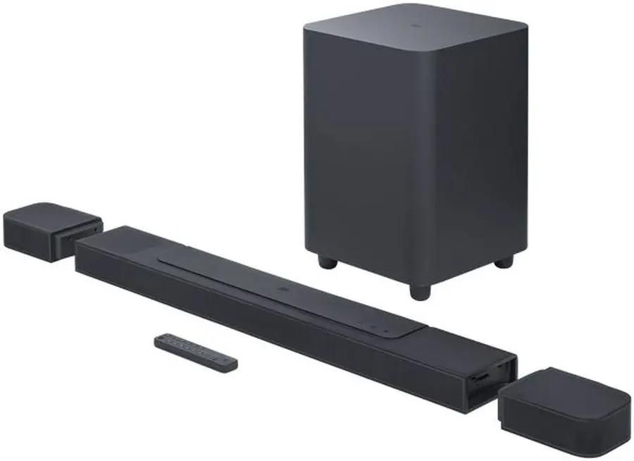 

Саундбар 7.1.4 JBL BAR 1000, 880 Вт, WiFi, Bluetooth, черный (JBLBAR1000PROBLKUK), BAR 1000
