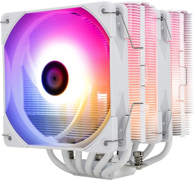 

Кулер для процессора Thermalright Peerless Assassin 120 White ARGB для Socket/115x/1200/1700/1851/AM4/AM5, 120 мм, 1550rpm, 25.6 дБА, 4-pin PWM, Al+Cu, ARGB (PA120-WH-ARGB), 120 White ARGB