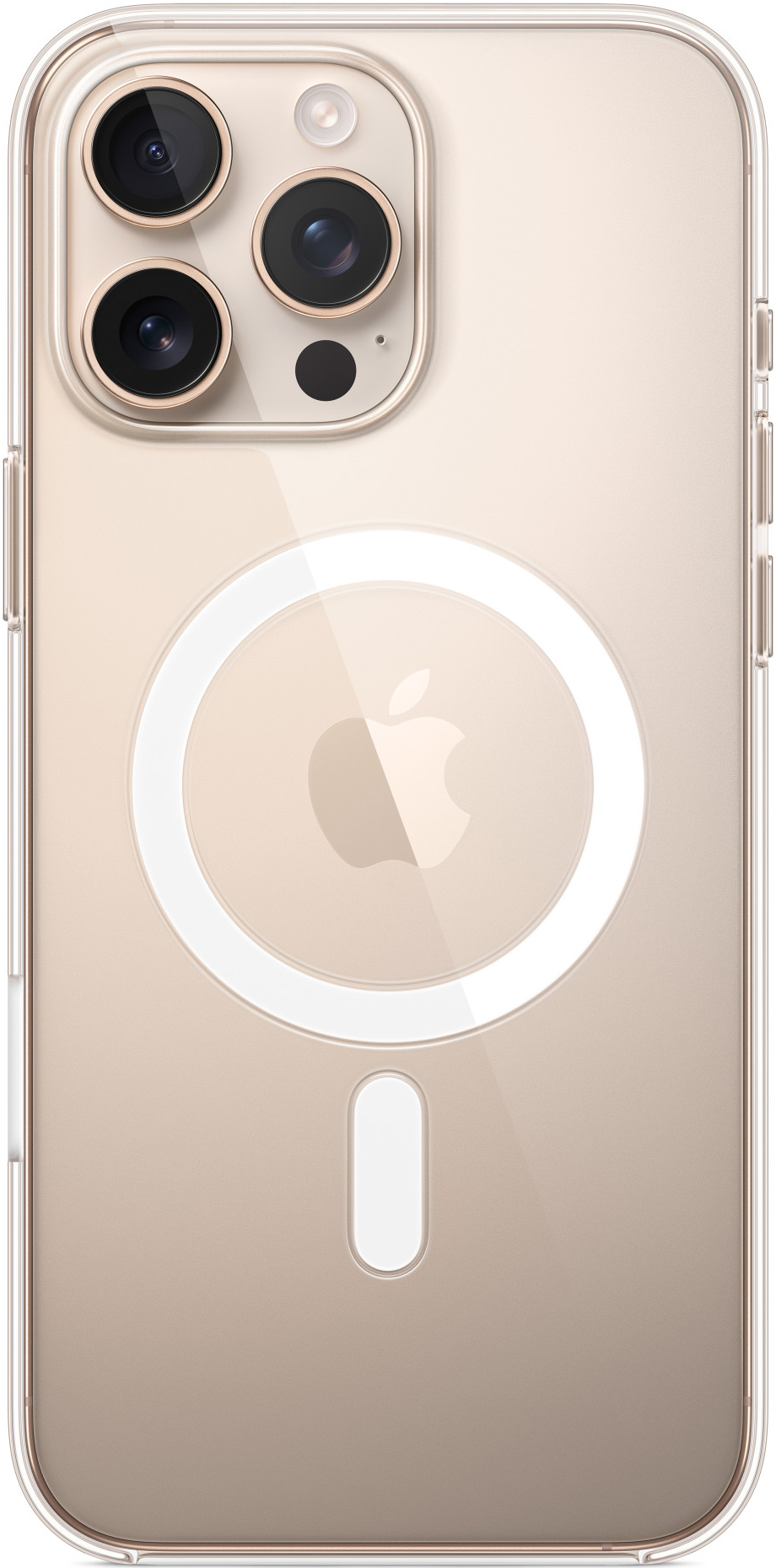 

Чехол-накладка Apple Clear Case with MagSafe для смартфона Apple iPhone 16 Pro Max, поликарбонат, прозрачный (MA7F4ZM/A)