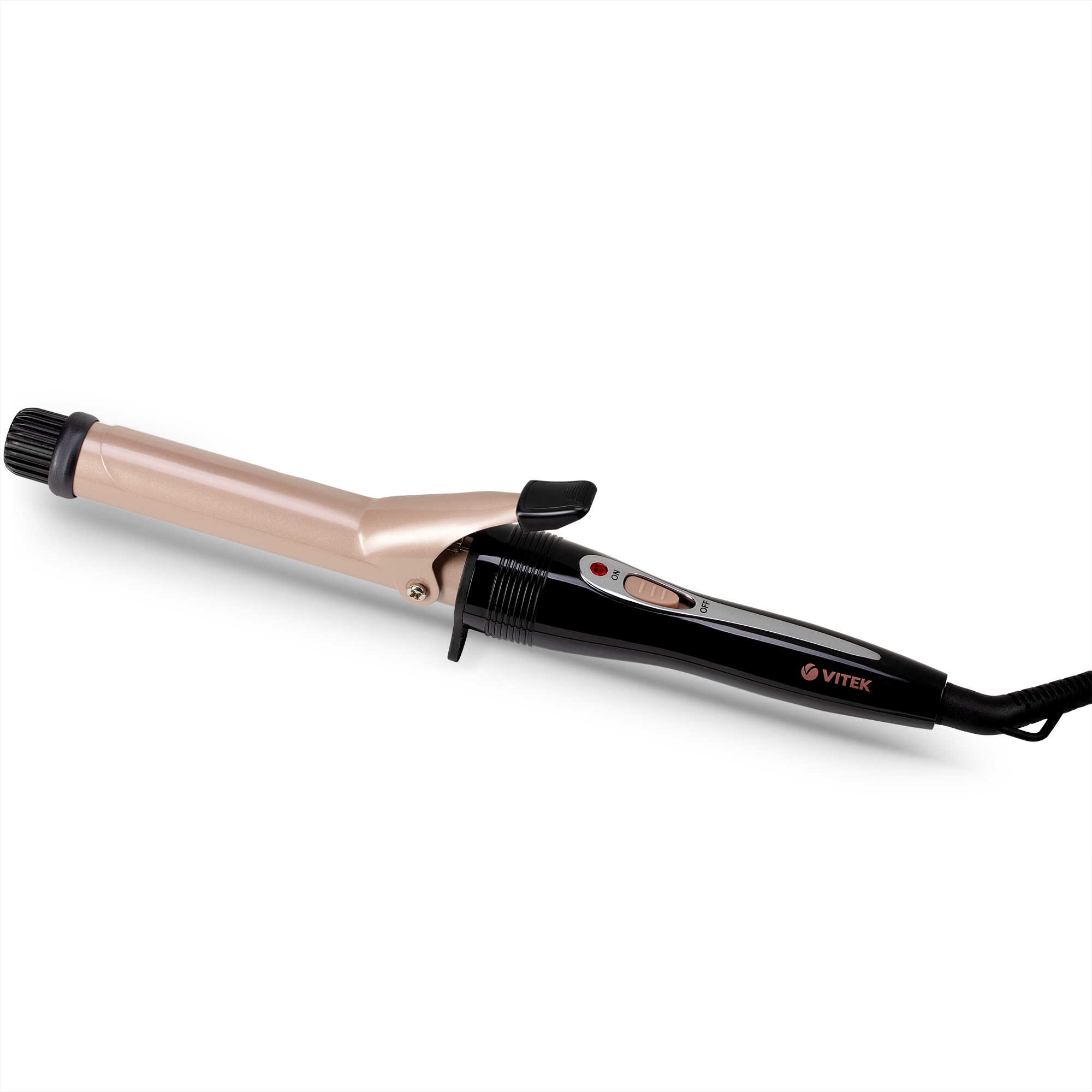 

Плойка Vitek VT-2508 BK, 180°C, 30 Вт, керамико-турмалиновое покрытие, режимов: 3, 1.8 м, черный (2508-VT-01), VT-2508 BK
