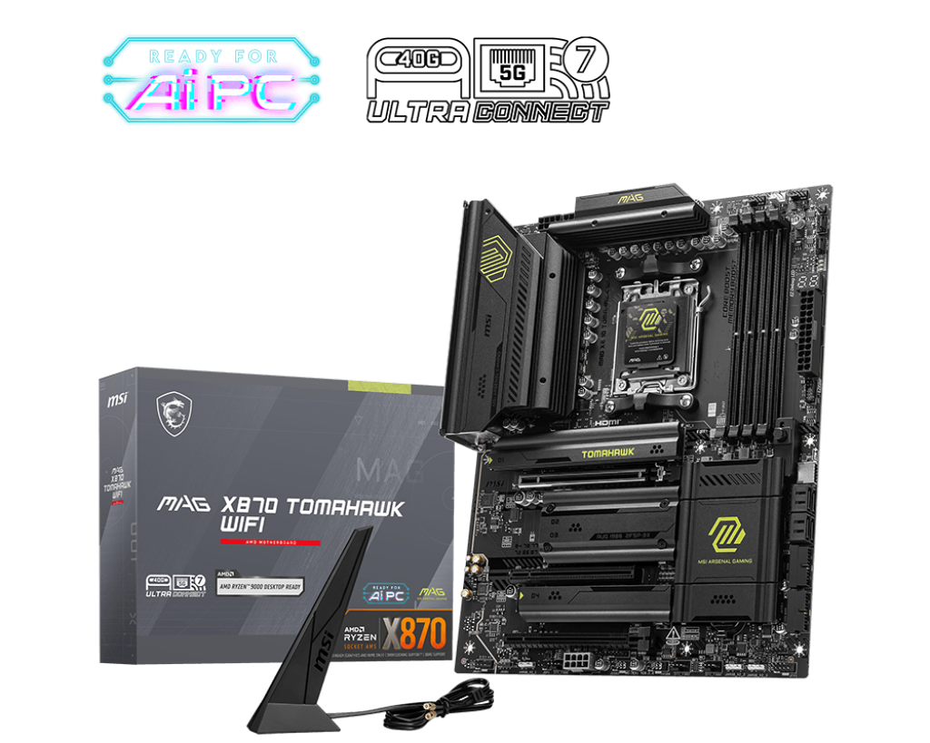 Материнская плата MSI MAG X870 TOMAHAWK WIFI, AM5, AMD X870, ATX