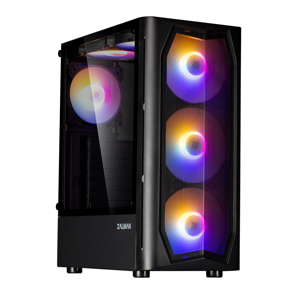 Корпус Zalman N4 ATX Midi-Tower USB 30 RGB подсветка черный без БП N4 Rev1 5899₽