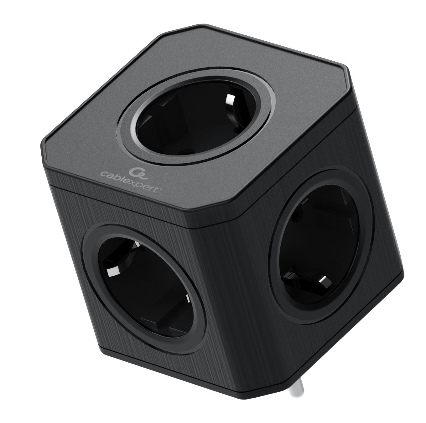 разветвитель Cablexpert CUBE-5-16-B 5-розеток
