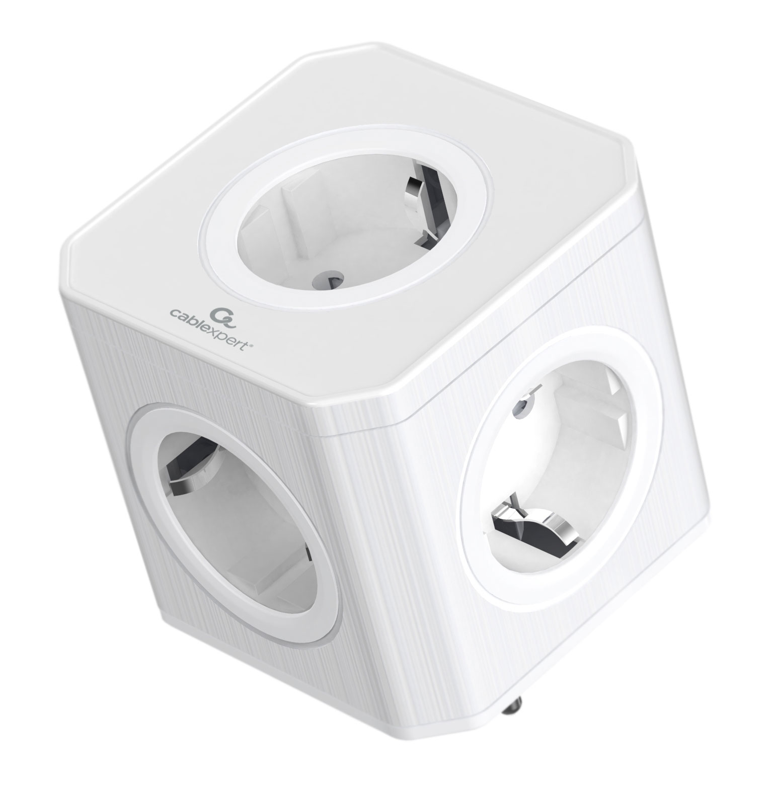 разветвитель Cablexpert CUBE-5-16-W 5-розеток