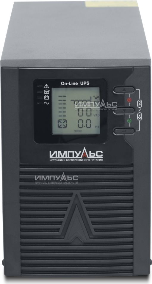 ИБП Импульс СПРИНТЕР 1500, 1500 В·А, 1.35 кВт, EURO, розеток - 2, USB, черный (SR15225) б/у, после ремонта, следы эксплуатации, комплект полный