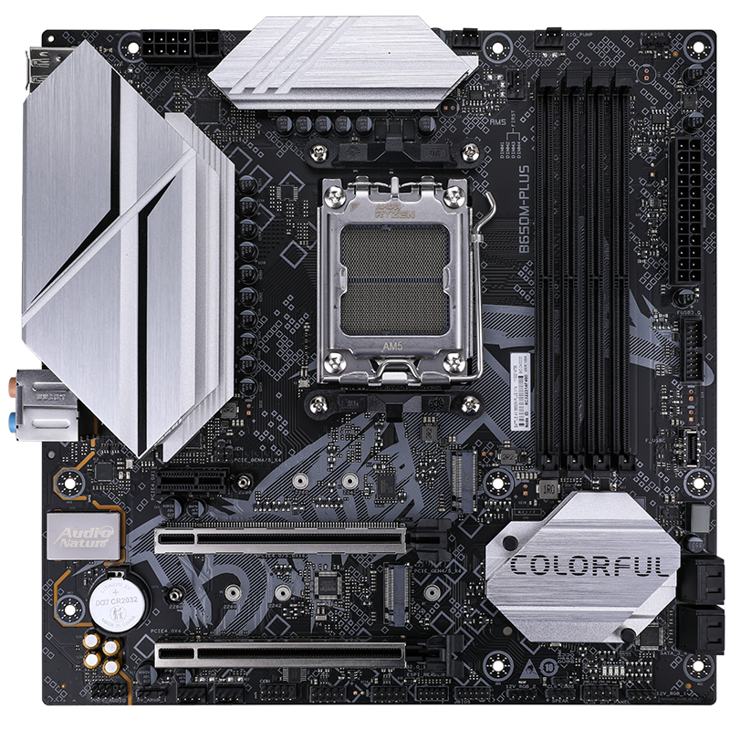 Материнская плата Colorful BATTLE-AX B650M-PLUS V14, AM5, AMD B650, mATX