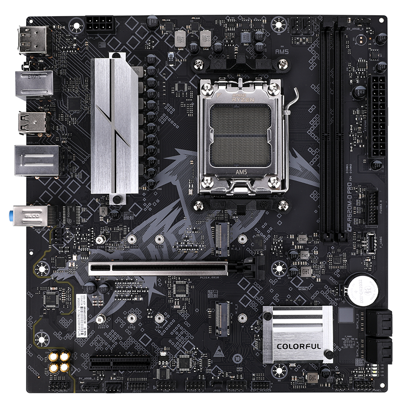 Материнская плата Colorful BATTLE-AX A620M-D PRO V14, AM5, AMD A620, mATX