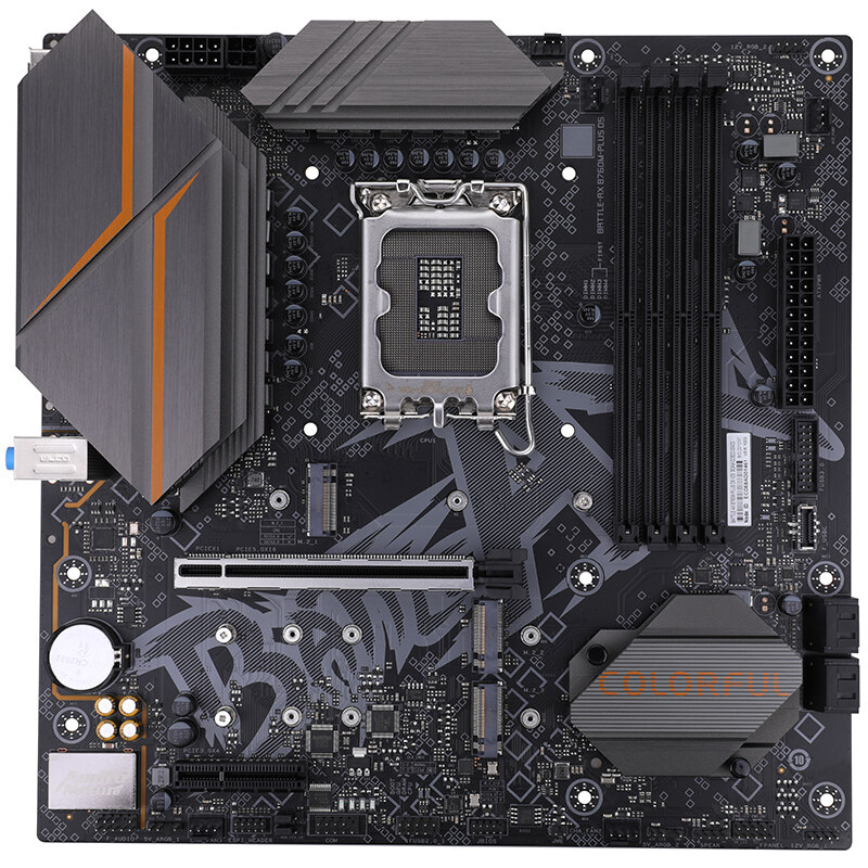 Материнская плата Colorful BATTLE-AX B760M-PLUS D5 V20, Socket1700, Intel B760, mATX