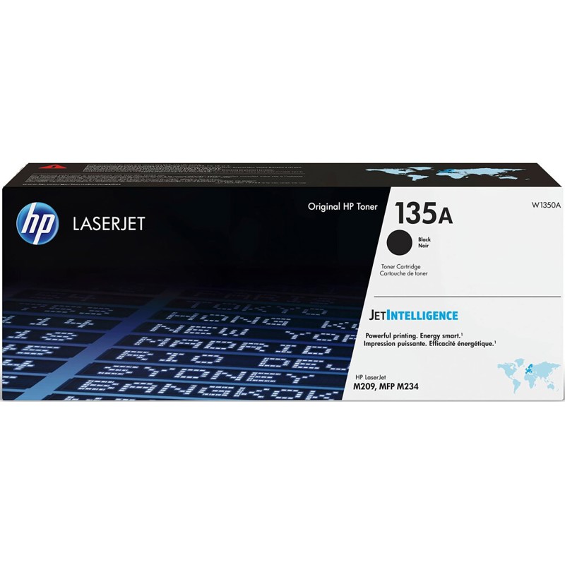 

Картридж лазерный HP 135A/W1350A, черный, 1100 страниц, оригинальный для HP, 135A