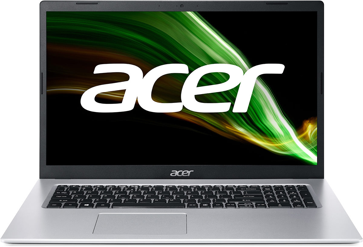 Ноутбук Acer Aspire 3 A317-54-572Z 17.3" IPS 1920x1080, Intel Core i5 1235U 1.3 ГГц, 16Gb RAM, 512Gb SSD, без OC, серебристый (NX.K9YER.00A) б/у, после ремонта, следы эксплуатации, комплект полный