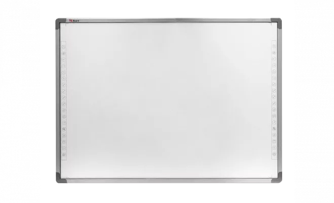 Интерактивная доска IQBoard RPT082-20 (RPN082), 82", 4:3, 32768x32768, инфракрасная, USB, белый (IQRPT082-20) (RPN082YFXKWZ41BDH02049) б/у, вмятина на доске (3см шириной), комплект полный