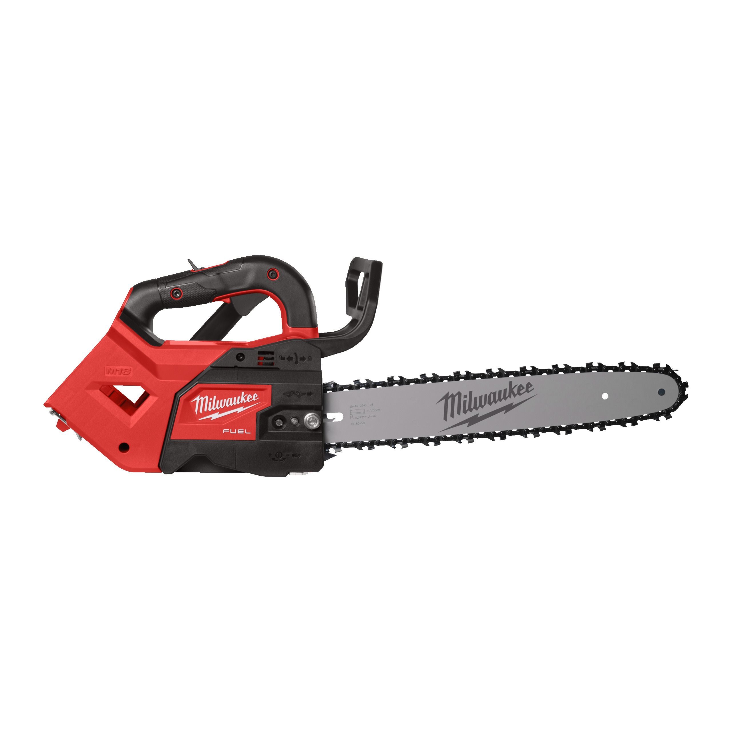 Пила цепная Milwaukee M18 FTHCHS35-0 FUEL, аккумуляторная, 35 см