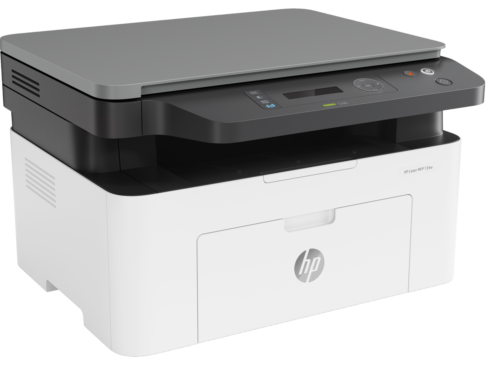 МФУ лазерный HP Laser 135w, A4, ч/б, 20стр/мин (A4 ч/б), 1200x1200 dpi, Wi-Fi, USB (4ZB83A), отказ от покупки, полный комплект