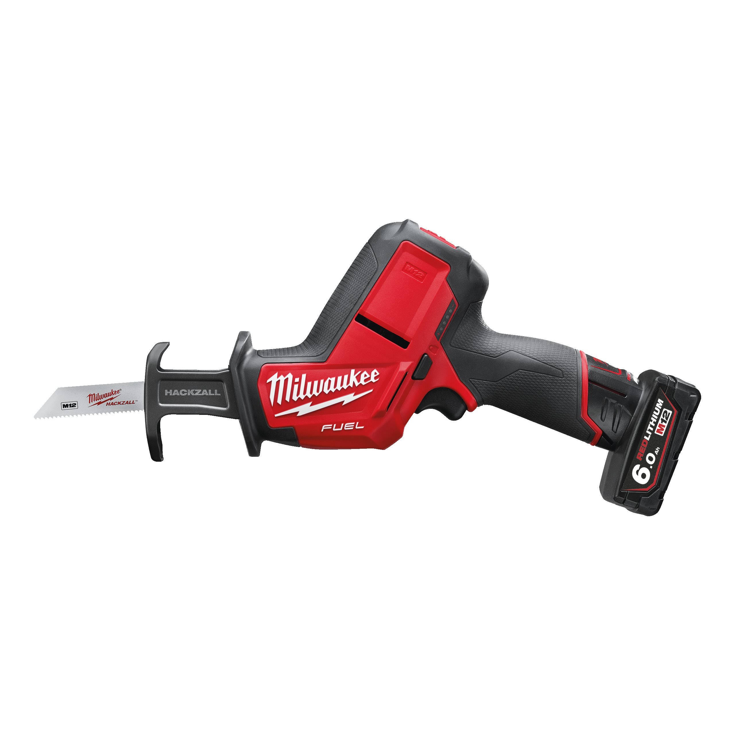

Сабельная пила Milwaukee M12 CHZ-602X FUEL HACKZALL, аккумуляторная, подсветка, Li-Ion, 12 В, 6 А·ч, бесключевая замена оснастки, 2акб+з/у (4933451511), M12 CHZ-602X FUEL HACKZALL