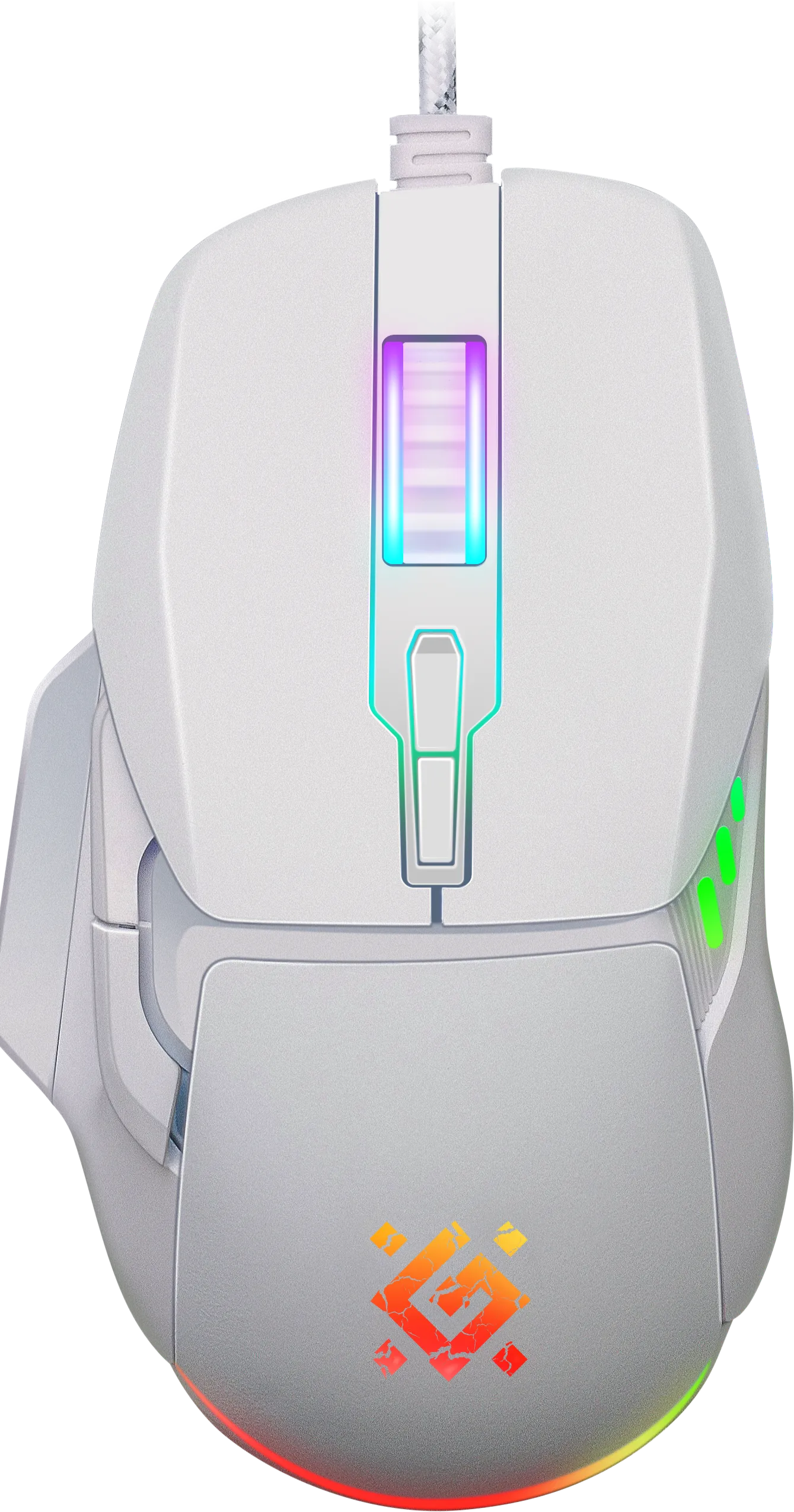 Мышь Defender Rock GM-552, USB, белый (52553)