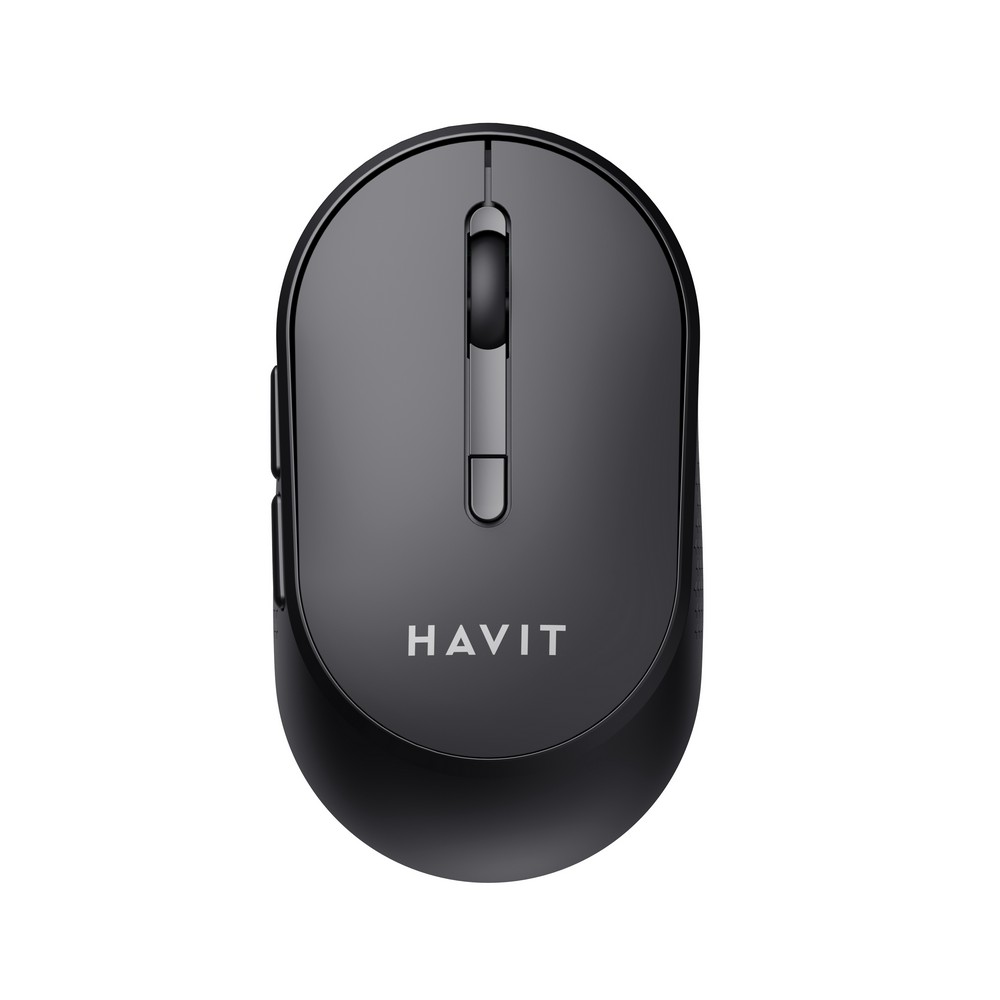 

Мышь беспроводная Havit MS78GT , 3200dpi, оптическая светодиодная, USB, черный (0007404456), MS78GT
