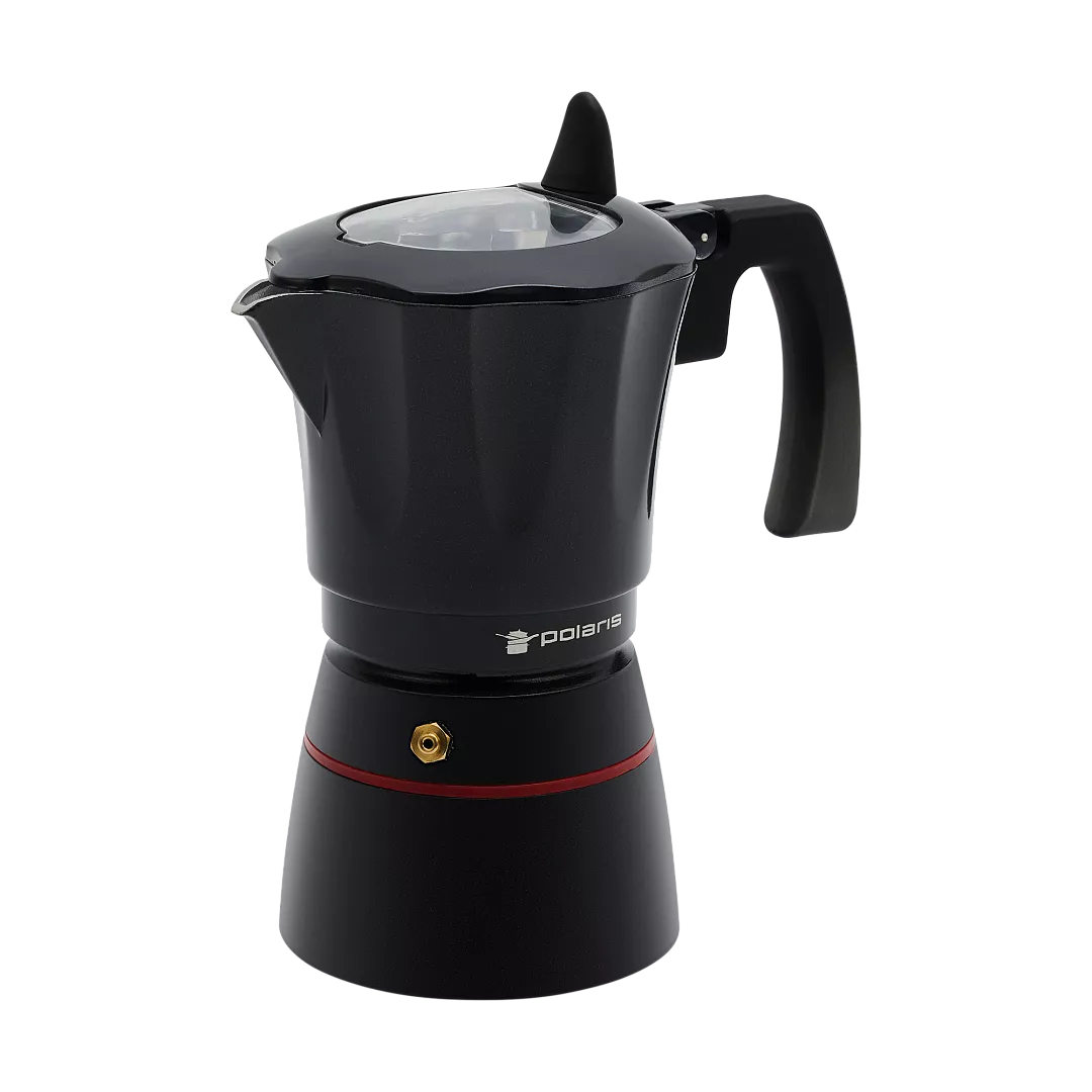 

Кофеварка гейзерная Polaris Pro collection 6C, 450 мл, черный, Pro collection 6C