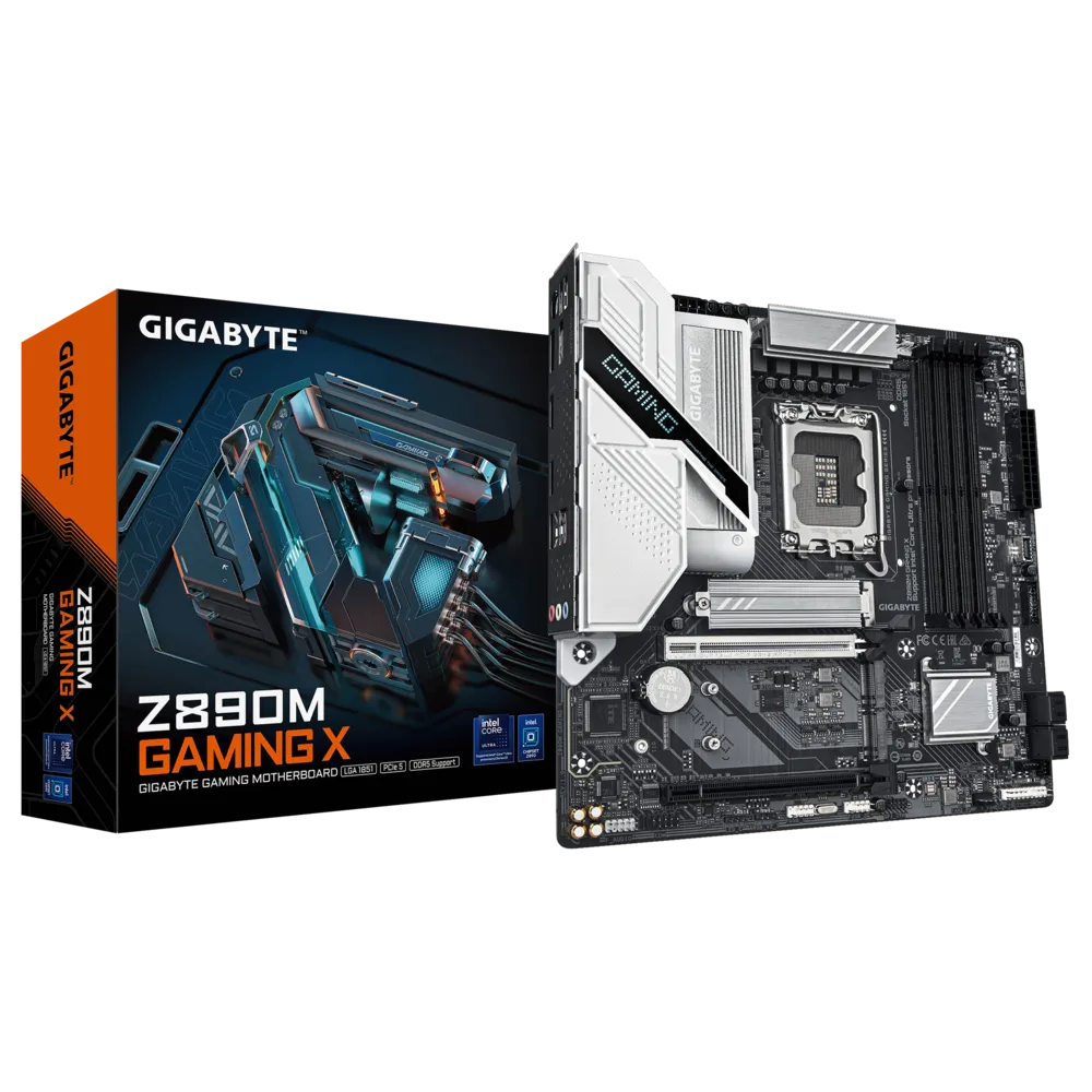 Материнская плата GIGABYTE Z890M GAMING X, LGA1851, Intel Z890, mATX
