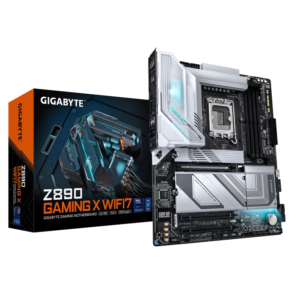 Материнская плата GIGABYTE Z890 GAMING X WIFI7, LGA1851, Intel Z890, ATX