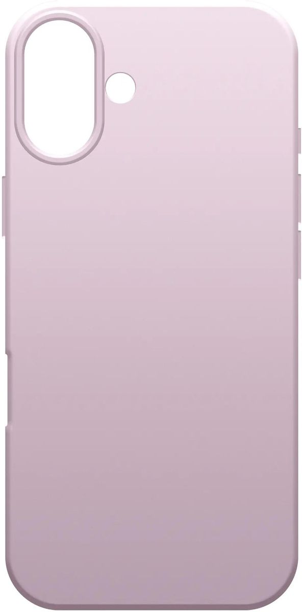 

Чехол-накладка BoraSCO для смартфона Apple iPhone 16, силикон/микрофибра, лавандовый (73692)