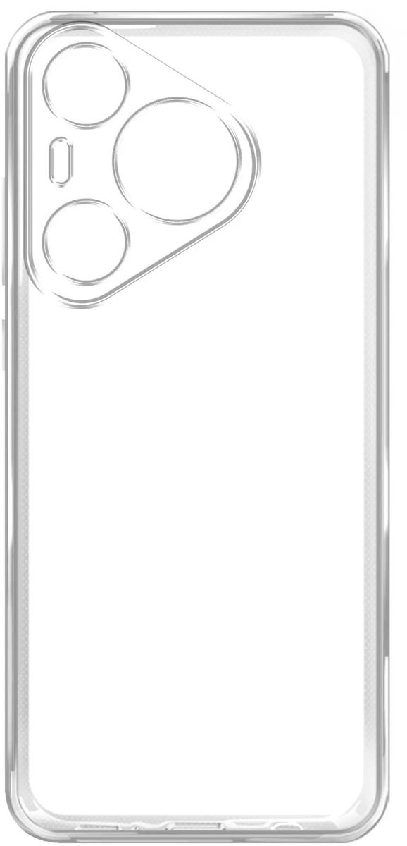 

Чехол-накладка BoraSCO для смартфона Huawei Pura 70, силикон, прозрачный (73650)