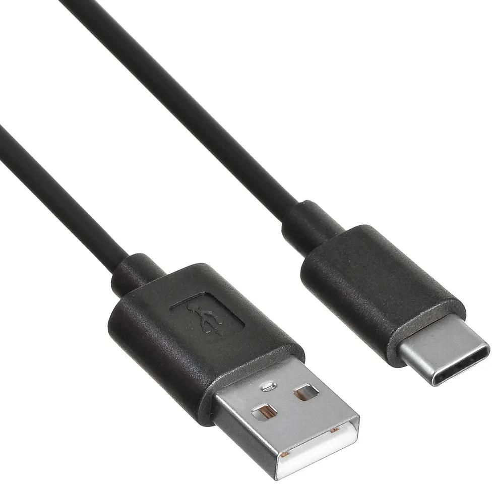 

Кабель USB-USB Type-C, 3А, 2 м, черный, Kingprice KP-USBAC-3A-2M (KP-USBAC-3A-2M), KP-USBAC-3A-2M