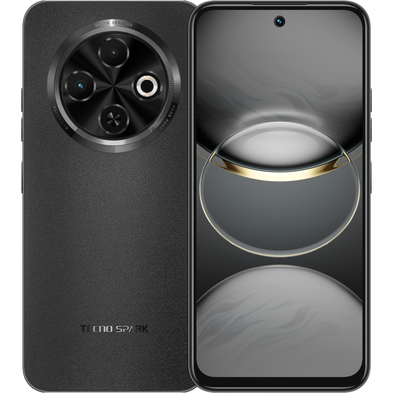 

Смартфон Tecno Spark 30C, 6.67" 1600x720 IPS, MediaTek Helio G81, 4Gb RAM, 128Gb, 3G/4G, Wi-Fi, BT, 2xCam, 2-Sim, 5000 мА⋅ч, USB Type-C, Android 14, черный (TCN-KL5N.4.128.BK), Spark 30C