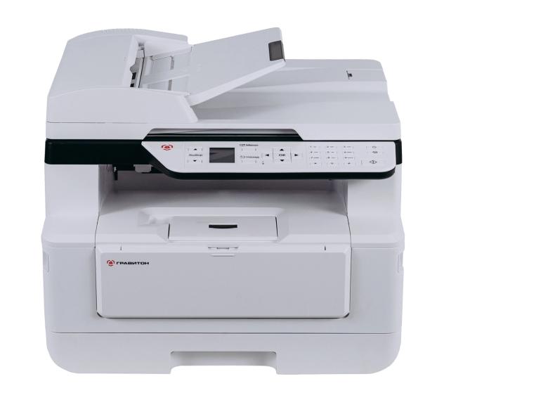 

МФУ лазерный Гравитон ГМ2501, A4, ч/б, 40 стр/мин (A4 ч/б), 1200x1200 dpi, дуплекс, АПД, сетевой, Wi-Fi, USB, белый (ГМ2501), ГМ2501