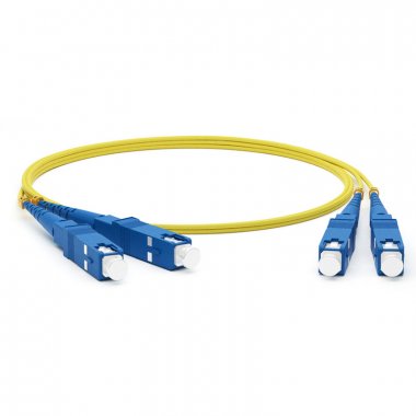 

Патч-корд оптический Rexant 50-2014, SC/UPC-SC/UPC, одномодовый, 9/125, OS2, двойной, 5 м, LSZH, желтый (50-2014), 50-2014
